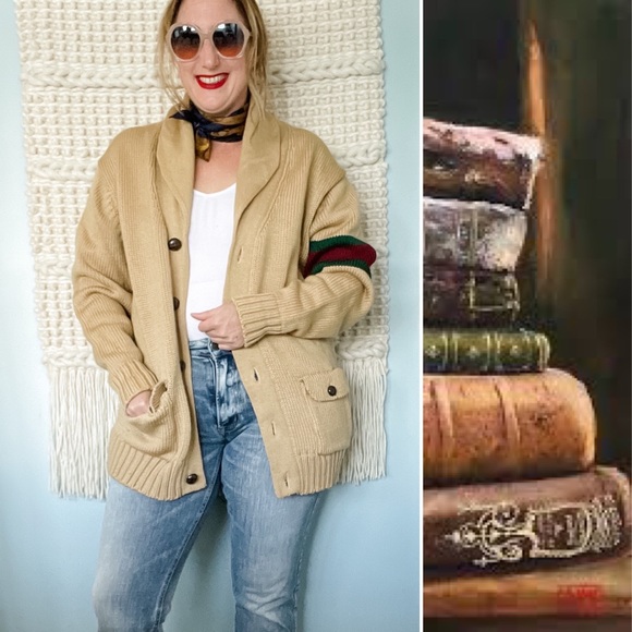 Vintage Other - Vintage Robert Bruce big oversized dad grandpa long cardigan sweater